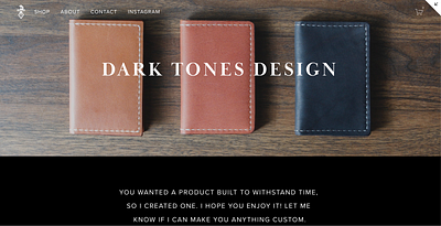 DARK TONES DESIGN