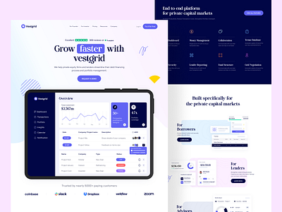 SaaS Website Design design landing page modern design saas saas landing page saas platform saas website saas website design ui web design website design