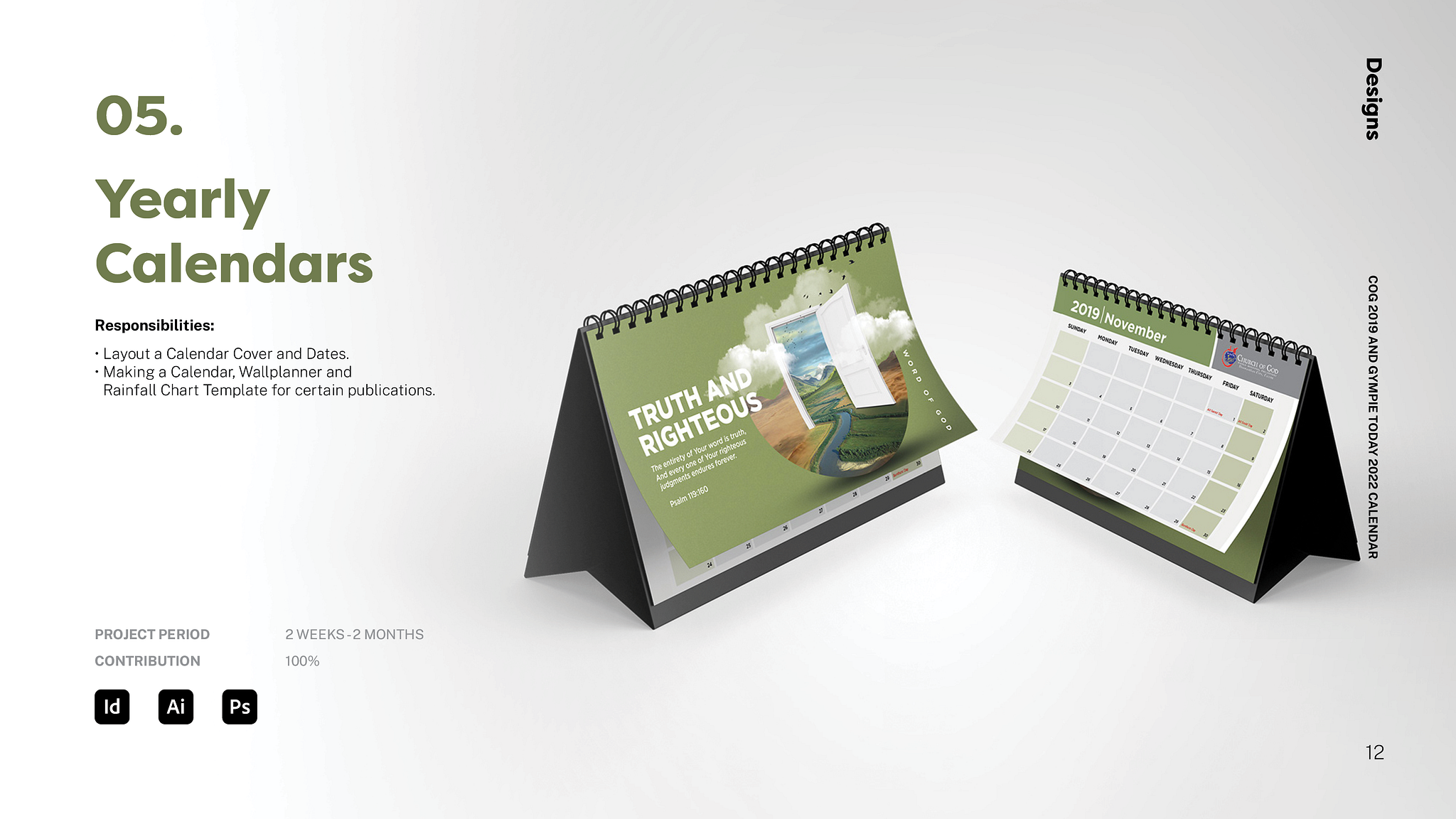 Calendars Wallplanners And Charts By Dianna Grace Laurian On Dribbble