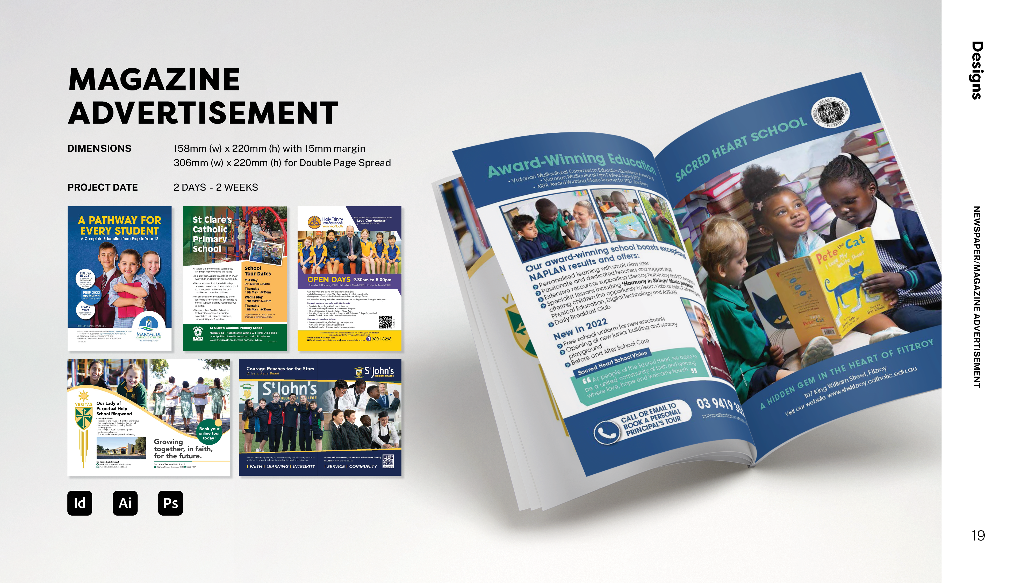 Example of Editorial Page Layout