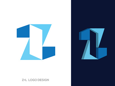 Letter ZL Logo Design bestlogo branding letterlogo logo logo design logomark logos logotrend logotype modernlogo zllogo
