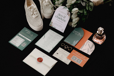 Wedding Invitations adobe illustrator adobe indesign adobe photoshop invitation layout design logo stamp wedding invitation