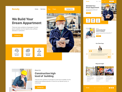 Construction web UI design construction web ui latest web ui ux new web ui ux web design web ui web ui idea web ui ux web uixu website design website ui website ui ux