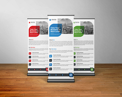 Corporate Rollup Banner rollup