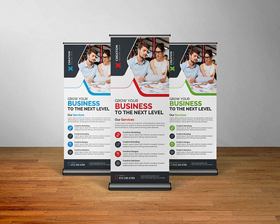 Corporate Rollup Banner rollup