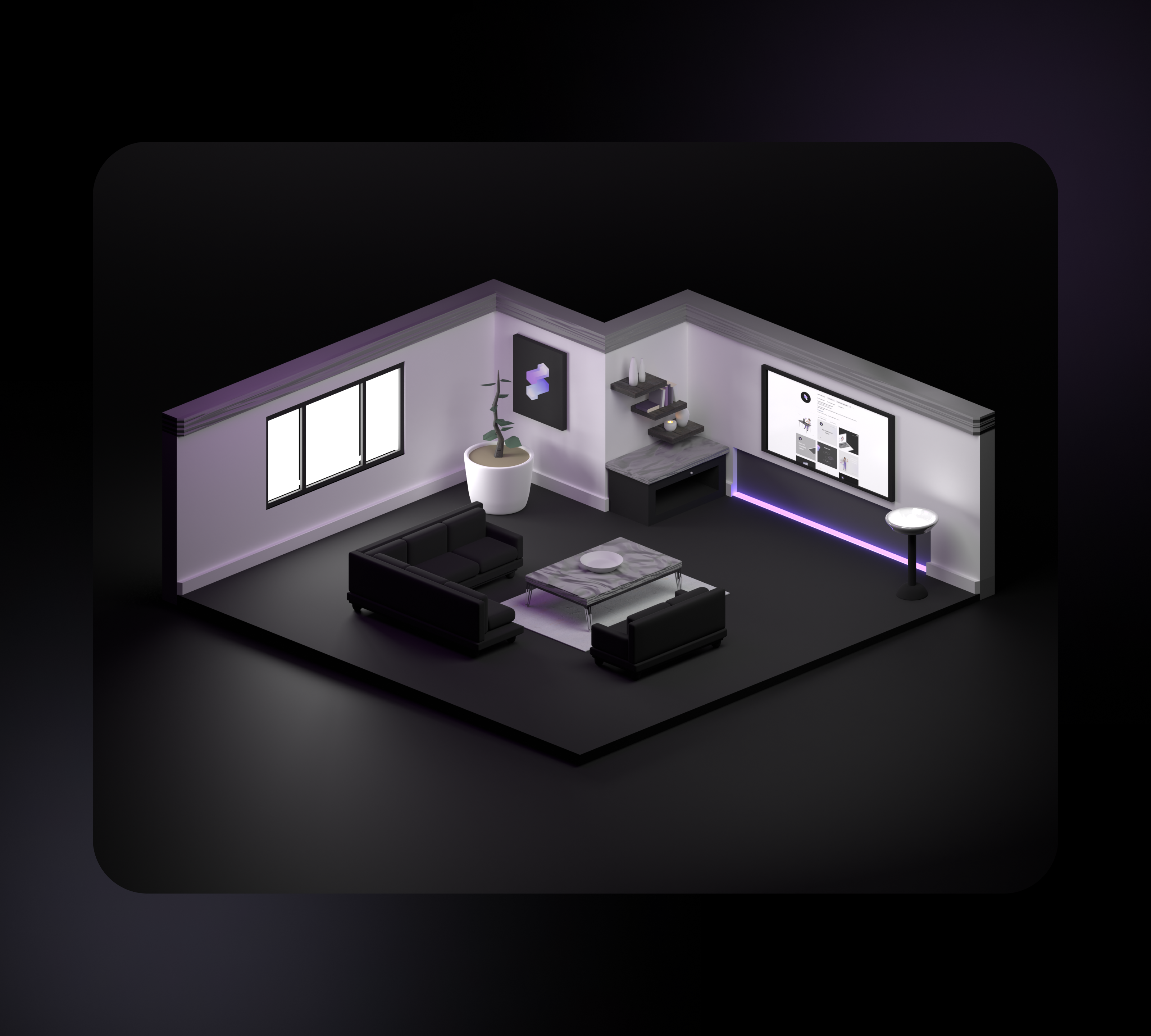 3d Isometric living room 3d 3d design 3d for business 3d living room 3d modeling 3d objects 3d product 3d room 3d space 3d sphere 3d website blender blender 3d branding design web design website website development