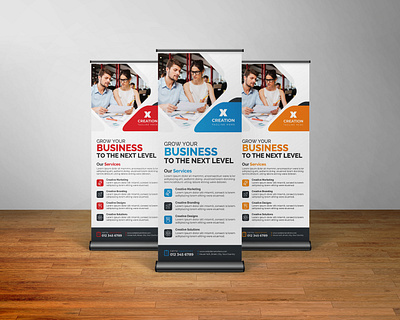 Corporate Rollup Banner rollup