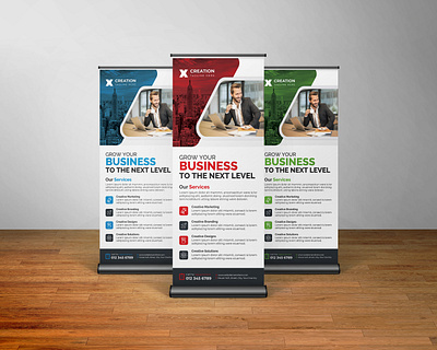 Corporate Rollup Banner rollup