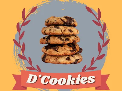 Cookies Logo Template bakery cookie cookies cookies logo food logo logo