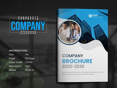 16 Page Creative Company Profile Annual Report Brochure Design 16 page brochure a4 brochure a4 magazine design a4 page a4 template annual report bi fold branding brochure brochure template business brochure company design company frofile corporate corporate deisgn creative design design editorial design marketing template