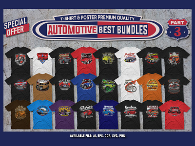 BEST AUTOMOTIVE DESIGNS BUNDLE part 3 automotive automotive bundle automotive tshirt bundle biker tshirt bundle brand design car tshirt bundle