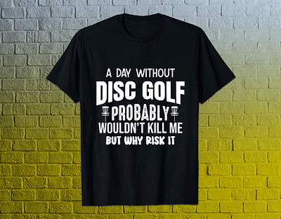 Disc Golf T-Shirt Design disc golf golf club golf svg
