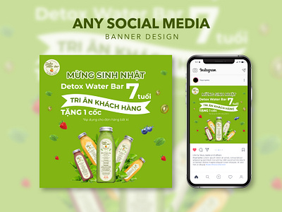 Social Media Design | Healthy Design facebook graphic design healthy design illustrator photoshop post social media