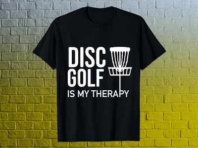 Discs Golf T-Shirt Design golf svg cut file