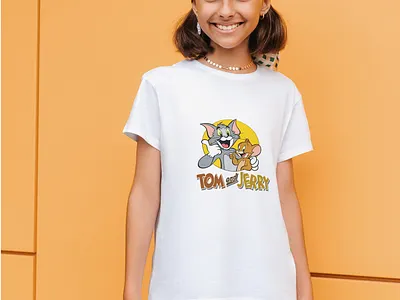 tom & jerry. graphic design t shirt t shirt design tom jerry