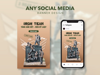 Social Media Design | IronTeam facebook graphic design photoshop social media