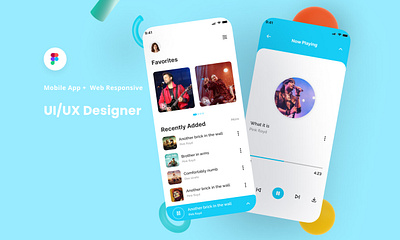 songs app ui