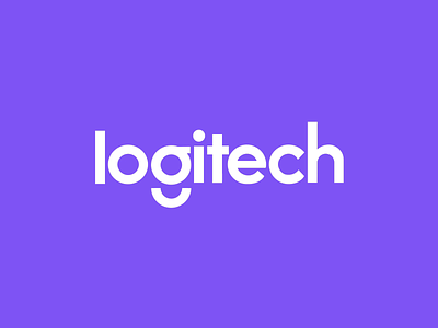 Logitech Logo Animation 3d designer art branding circle company computer design graphic design illustration keyboard logitech logo logo animation loop mouse purple tech ui white write