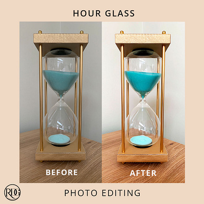 Hour Glass taken from Cellphone advertizing branding design graphic design photoshop social media