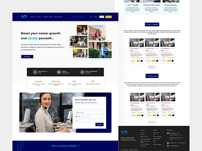 Edutech Startup Website design startup website ui uiux webdesign
