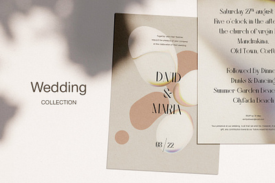 Wedding Invitation #1 app branding design graphic design illustration logo typography ui ux vector