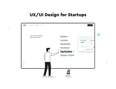 Website for a digital product design agency branding design figma graphic design interface minimal ui ui design ui ux ux vector web web design webdesign website website design
