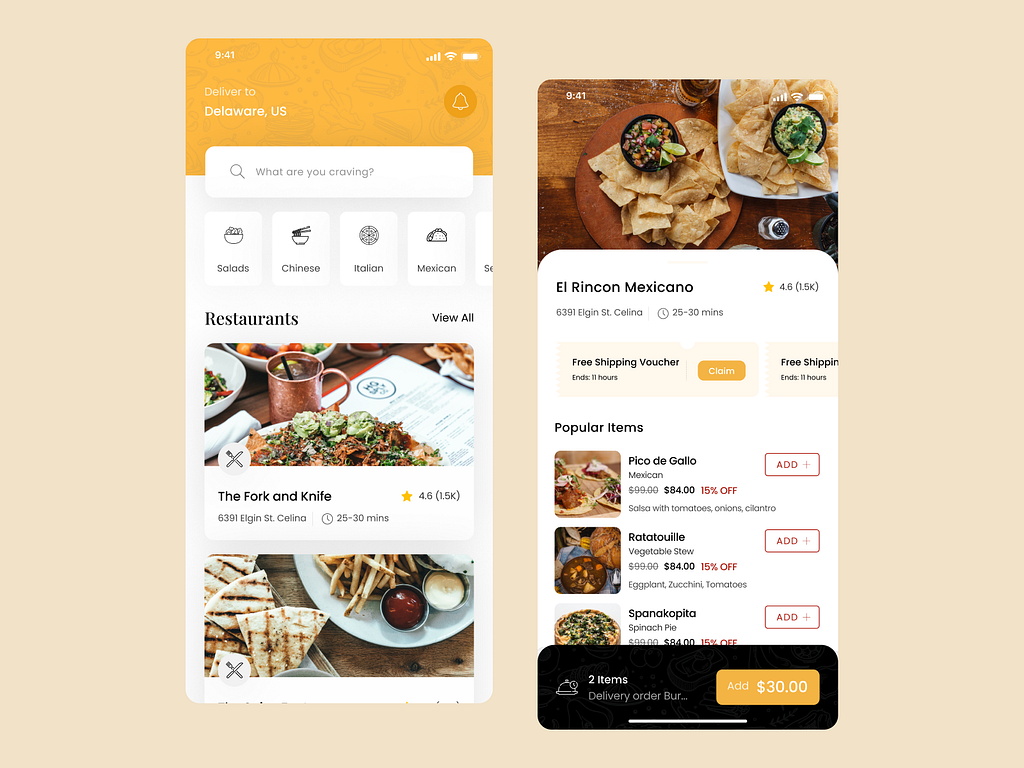 QuickBite- Food Ordering App by Muskan Jassal for PageX Studio on Dribbble