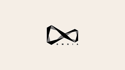 Infinity logo art black branding design geometric graphic design illustration infinity logo logofolio logos logotype mark modern omnia poly portfolio sale symbol vector