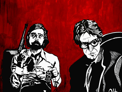 Scorsese & Cronenberg illustration