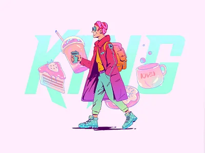 EAT BREAKFAST 2d animation branding design graphic design illustration logo motion design motion graphics ui