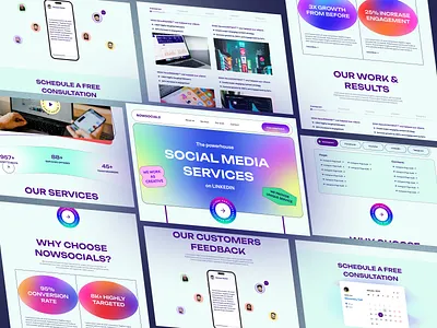 Social media management business boost marketing website design agency boost business corporate crm design facebook instagram landing page linkedin management manager marketing media modern project service social web design website