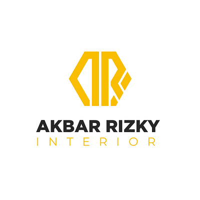 Akbar Rizky Interior Logo branding design graphic design icon illustration interior interior design logo logo design typography ui ux vector