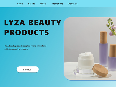 BEAUTY PRODUCT WEBSITE beauty product design branding product design ui web web design website