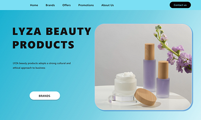 BEAUTY PRODUCT WEBSITE beauty product design branding product design ui web web design website