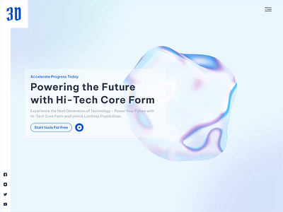 Hi Tech Core 3D 3dabstract 3ddesign abstract animation animation3d designidea designtrend interactiondesign landingpagedesign minimal motion3d motiondesign muzli uidesign uxdesign visual3d visualdesign warmup websitedesign weekly warmup