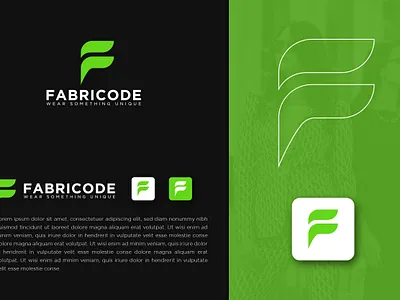 Fabricode Clothing Brand Logo Design brand identity branding branding logo clothing clothing brand logo design corporate design f letter logo graphic design identity logo logo design logo designer logos need logo