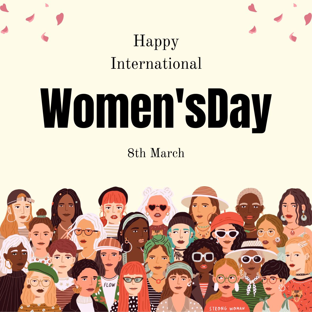 Happy International Women Day by Connected Dots Co on Dribbble