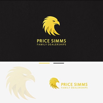 Price Simms animal baldeagle bird bold brandidentity branding car dealership eagle golden identity logodesigner logoinspiration logomark logonew logos modern vectorart