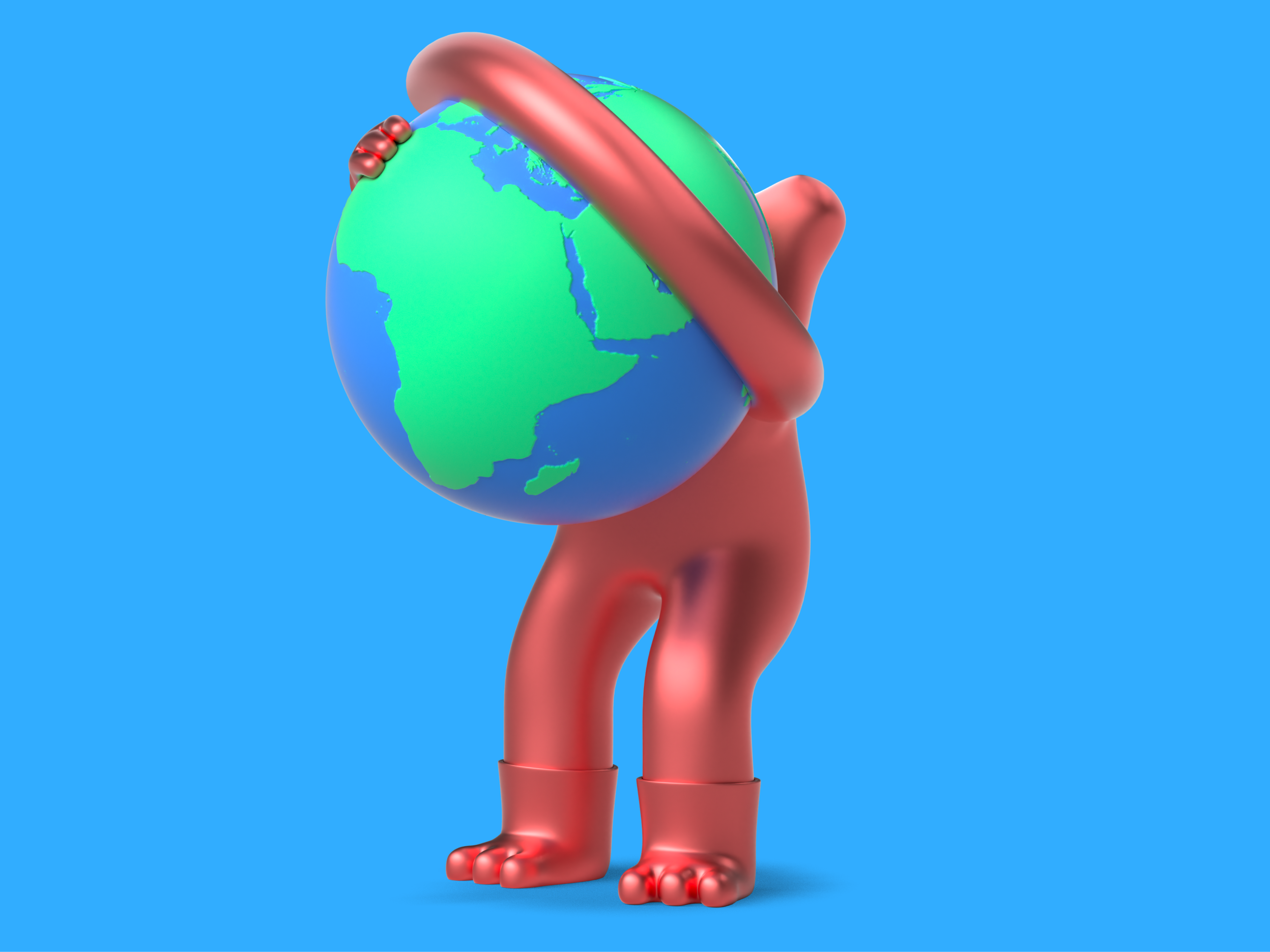 Cluep - 3D Brand Illustration 3d 3d animation 3d art 3d blender 3d colorful 3d graphic 3d icon 3d illustration 3d render 3d tech 3danimation design graphic design illustratiion ui website