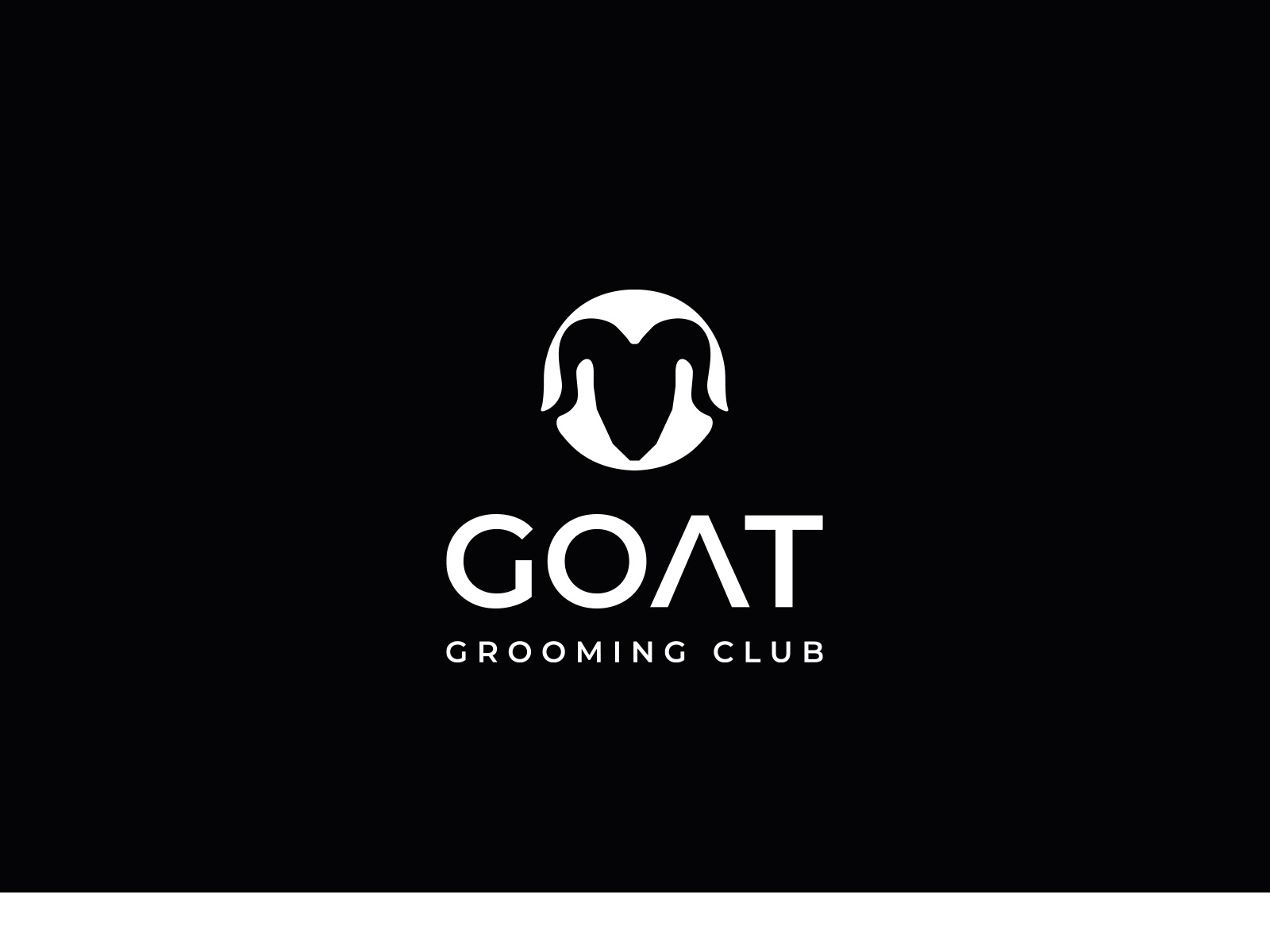 Modern minimal logo for men's grooming products company by Moshiur 