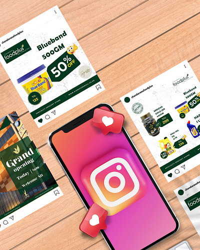 Social Media Designs - Chandarana Foodplus adobe brand brandidentity branding create design graphic design identity instagram layout modern products rgb socialmedia typography