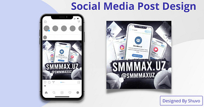 Social Media Post Design for a newly launched website branding creative design graphicdesign illustration vector