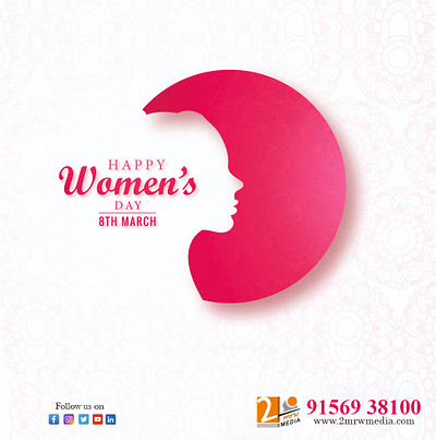 Happy Womens day graphic design