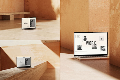 Hauz MacBook Mockup Collection 3d branding design macbook design macbook mockup macbook psd mockup mockup set