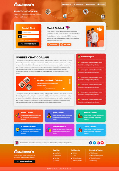 NazlimCafe Irc Chat Design chat css css3 design html5 irc themes web web templates