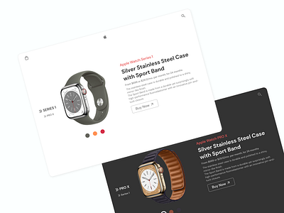 Apple Watch Interaction apple black design figma illustration interaction motion graphics watch white
