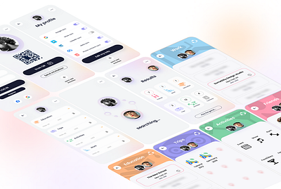 Nuts App - where do i know you from? app design graphic design ui ux