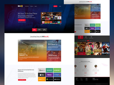 BIGBOX Website UI UX Design branding logo ui ui design ui ux design ux web website website design website ui