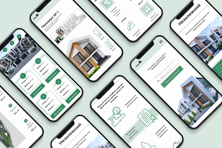 Real estate company website by Stanislav Khariv on Dribbble