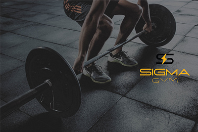 sigma gym logo and business card business cards fitness graphic design logo logo design sport